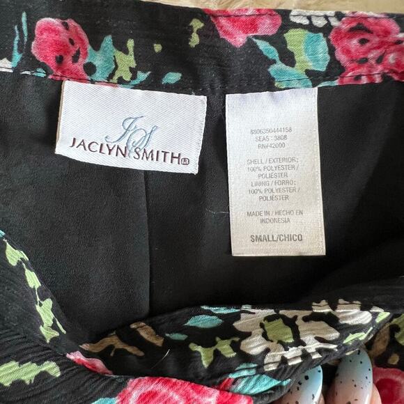 Jaclyn Smith Women’s Y2K Floral Midi Skirt Size Small 90s Ditsy Floral - Picture 3 of 6